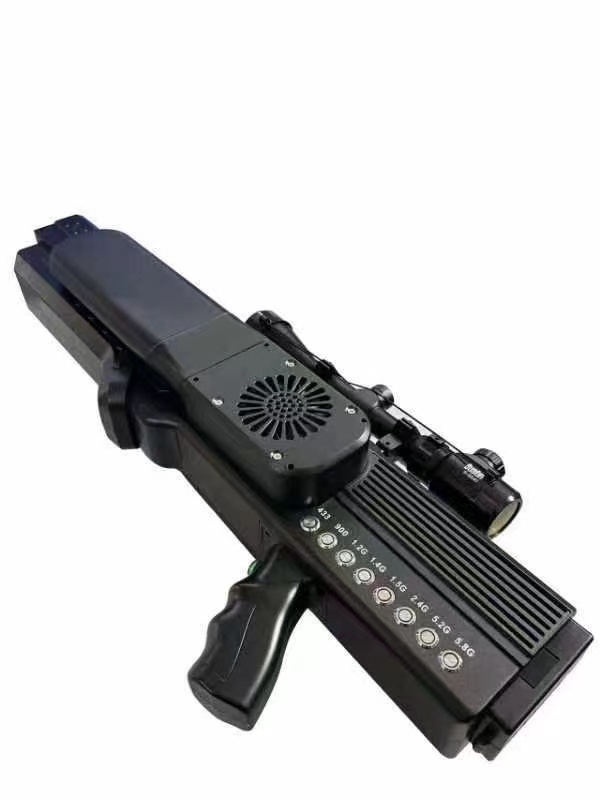  河西手持便携式枪型低空防御反制八通道